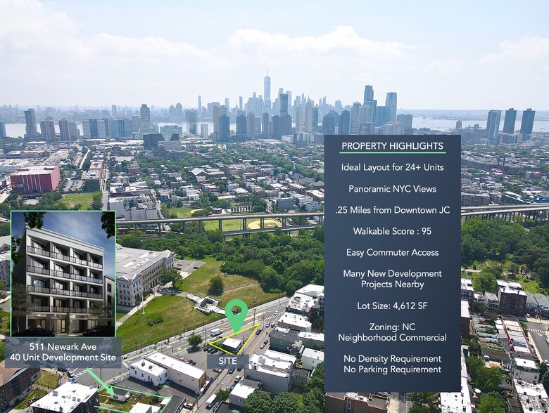 475-493 Newark Ave, Jersey City, NJ à vendre - Photo du bâtiment - Image 2 de 11