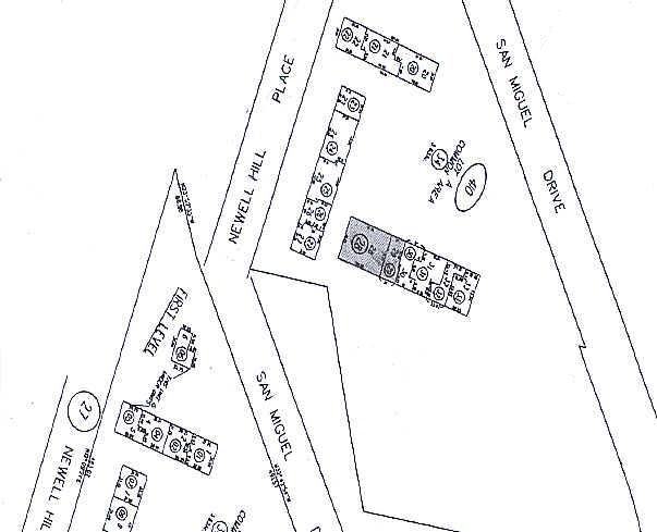 1855 San Miguel Dr, Walnut Creek, CA for lease - Plat Map - Image 2 of 14