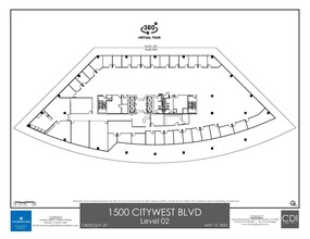 1500 Citywest Blvd, Houston, TX for lease Floor Plan- Image 1 of 1