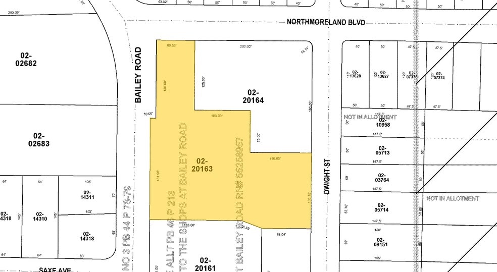 1871 Bailey Rd, Cuyahoga Falls, OH for sale - Plat Map - Image 2 of 17