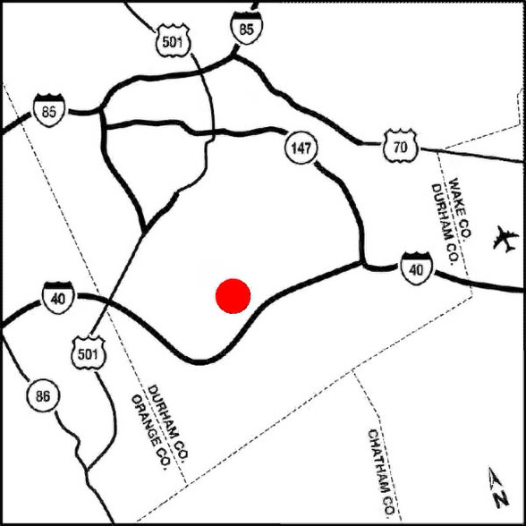 6011 Fayetteville Rd, Durham, NC à louer - Plan de site - Image 2 de 6