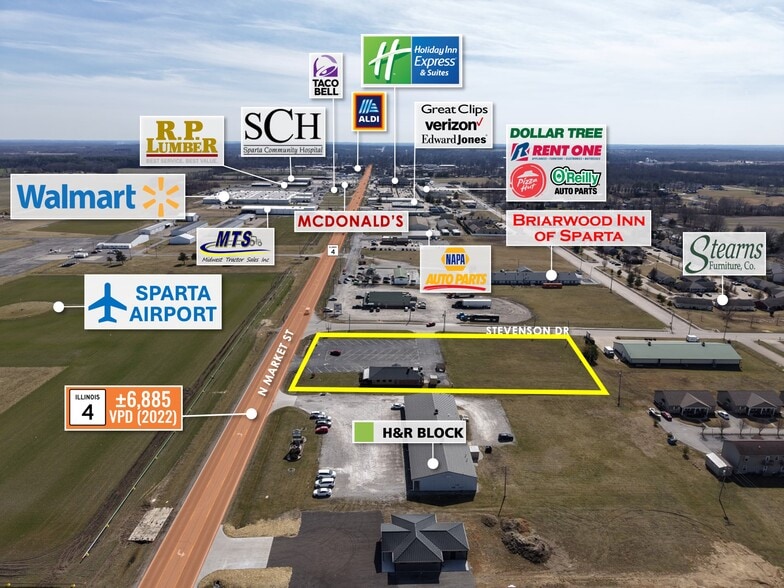 1801 N Market St, Sparta, IL for sale - Primary Photo - Image 1 of 24