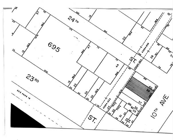 231-233 Tenth Ave, New York, NY à louer - Plan cadastral - Image 2 de 5