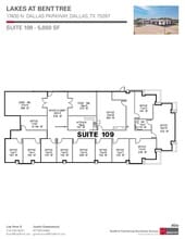 17400 N Dallas Pky, Dallas, TX for lease Floor Plan- Image 1 of 1