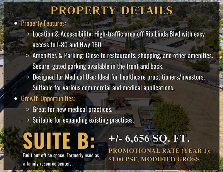 2469 Rio Linda Blvd, Sacramento, CA for lease - Building Photo - Image 2 of 18