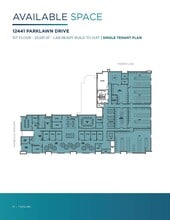12441 Parklawn Dr, Rockville, MD for lease Floor Plan- Image 2 of 2