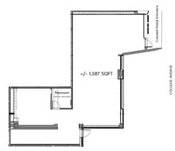 250 College Ave, Lancaster, PA for lease Floor Plan- Image 2 of 5
