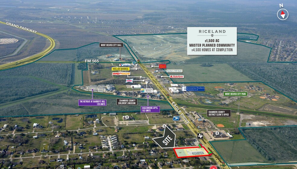 Eagle Dr, Mont Belvieu, TX à vendre - Photo du bâtiment - Image 2 de 11