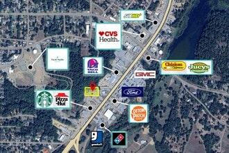 410 Us Highway 79 S, Henderson, TX - AÉRIEN Vue de la carte