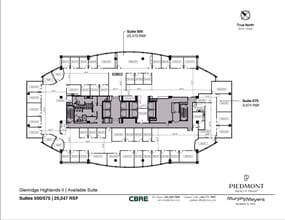 5555 Glenridge Connector, Atlanta, GA for lease Floor Plan- Image 1 of 1