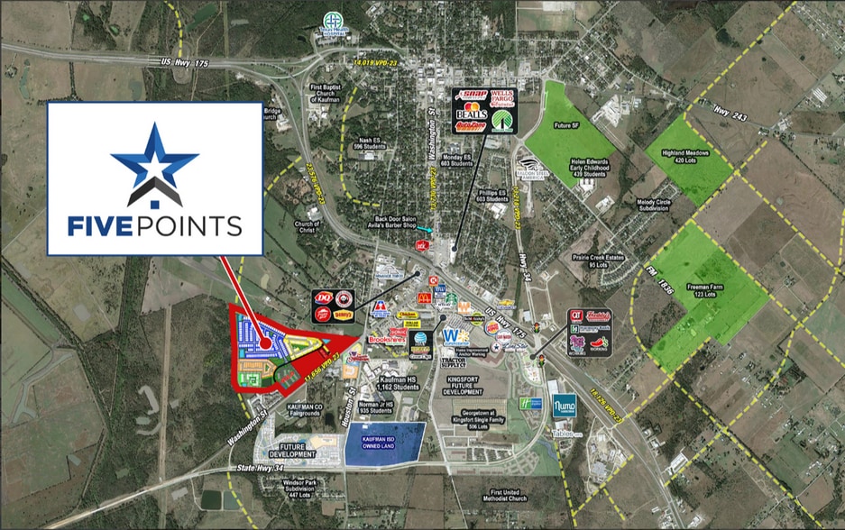 Five Points Dr., Kaufman, TX for sale - Building Photo - Image 2 of 11