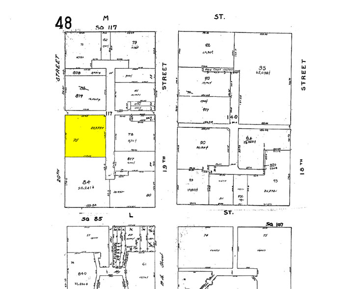 1129 20th St NW, Washington, DC à louer - Plan cadastral - Image 2 de 16