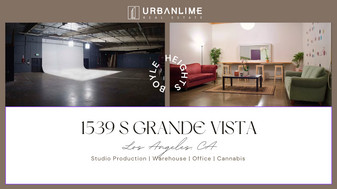 1539 S Grande Vista Ave, Los Angeles CA - Entrepôt de cannabis