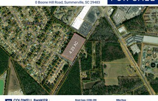 Plus de détails pour 0 Boone Hill Rd, Summerville, SC - Terrain à vendre