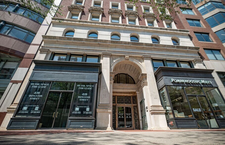 419 Boylston St, Boston, MA à louer - Photo principale - Image 1 de 9