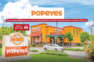 Popeyes Drive-Thru | Rialto, CA - Restaurant avec service au volant