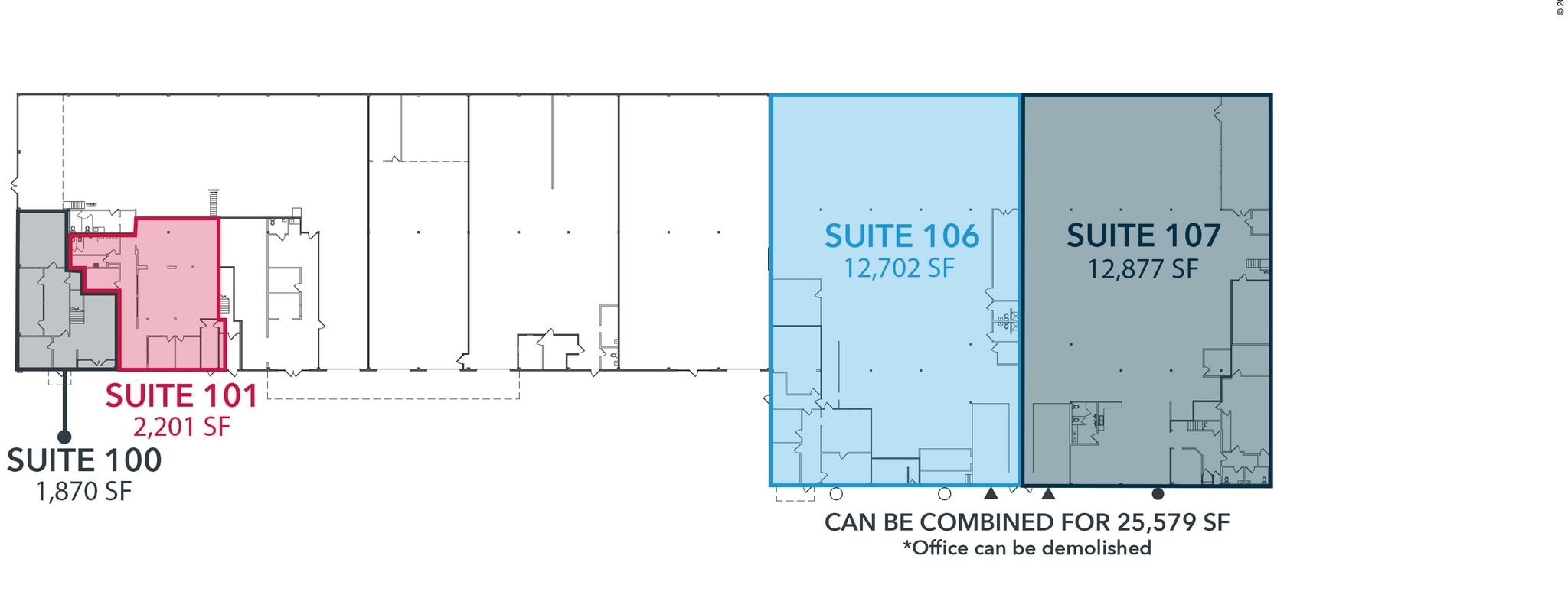 2600 W Commodore Way, Seattle, WA à louer Plan d’étage- Image 1 de 1