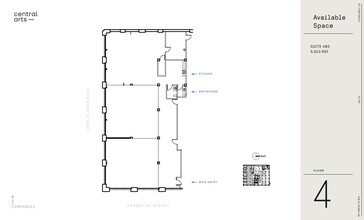 730 N Franklin St, Chicago, IL à louer Plan d  tage- Image 1 de 1