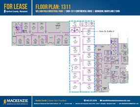 1301 Continental Dr, Abingdon, MD for lease Floor Plan- Image 1 of 1