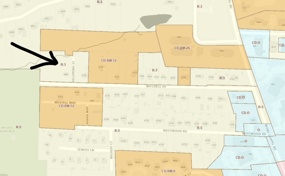 4800 Mitchell Ave, Greensboro, NC for sale - Aerial - Image 2 of 2