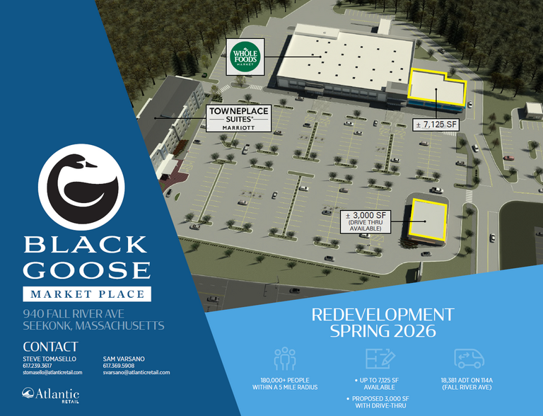 940 Fall River Ave, Seekonk, MA for lease - Site Plan - Image 1 of 11