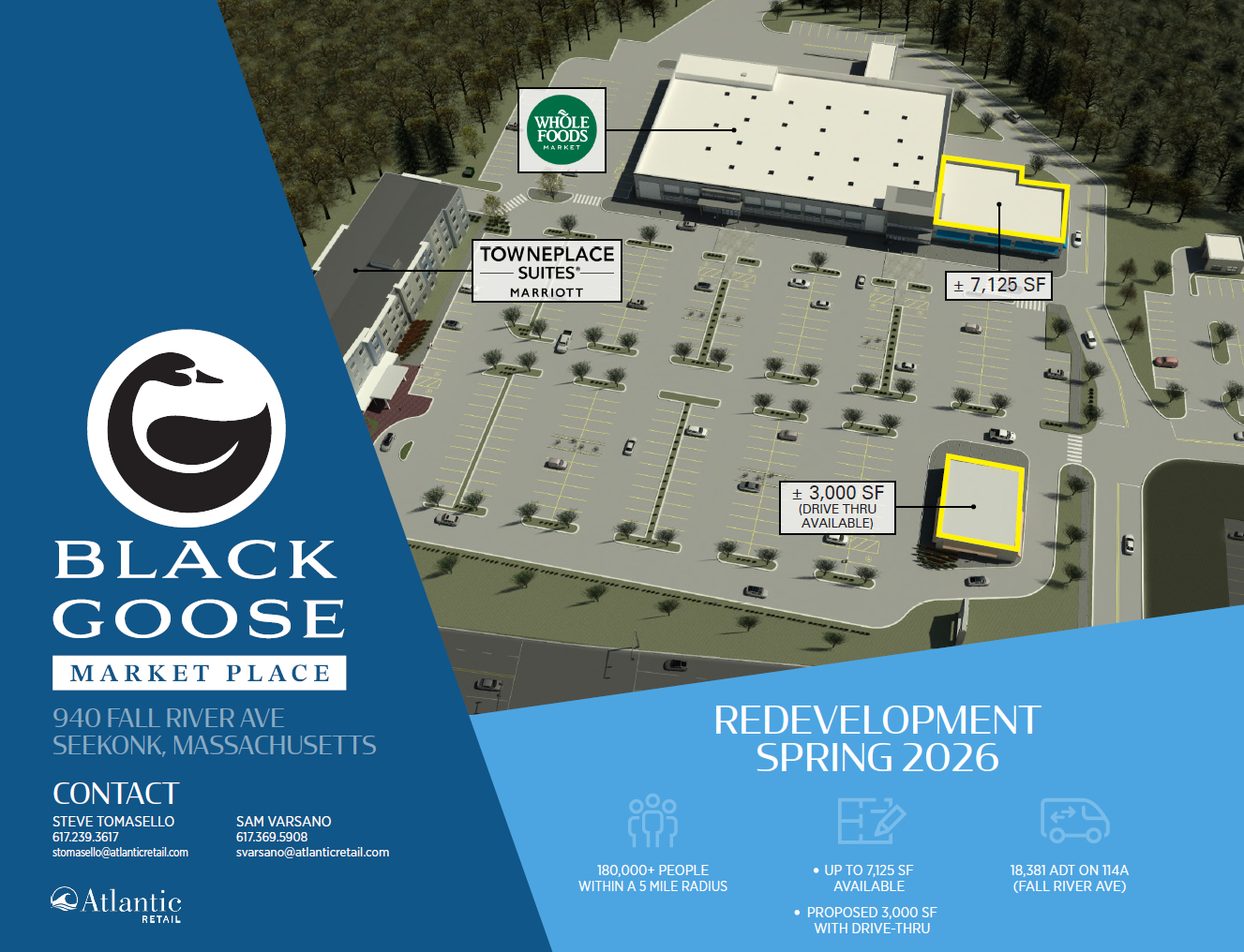 940 Fall River Ave, Seekonk, MA for lease Site Plan- Image 1 of 12