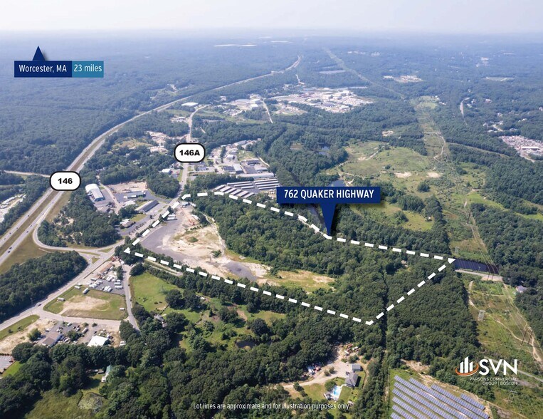 762 Quaker Hwy, Uxbridge, MA à vendre - Photo du bâtiment - Image 3 de 4