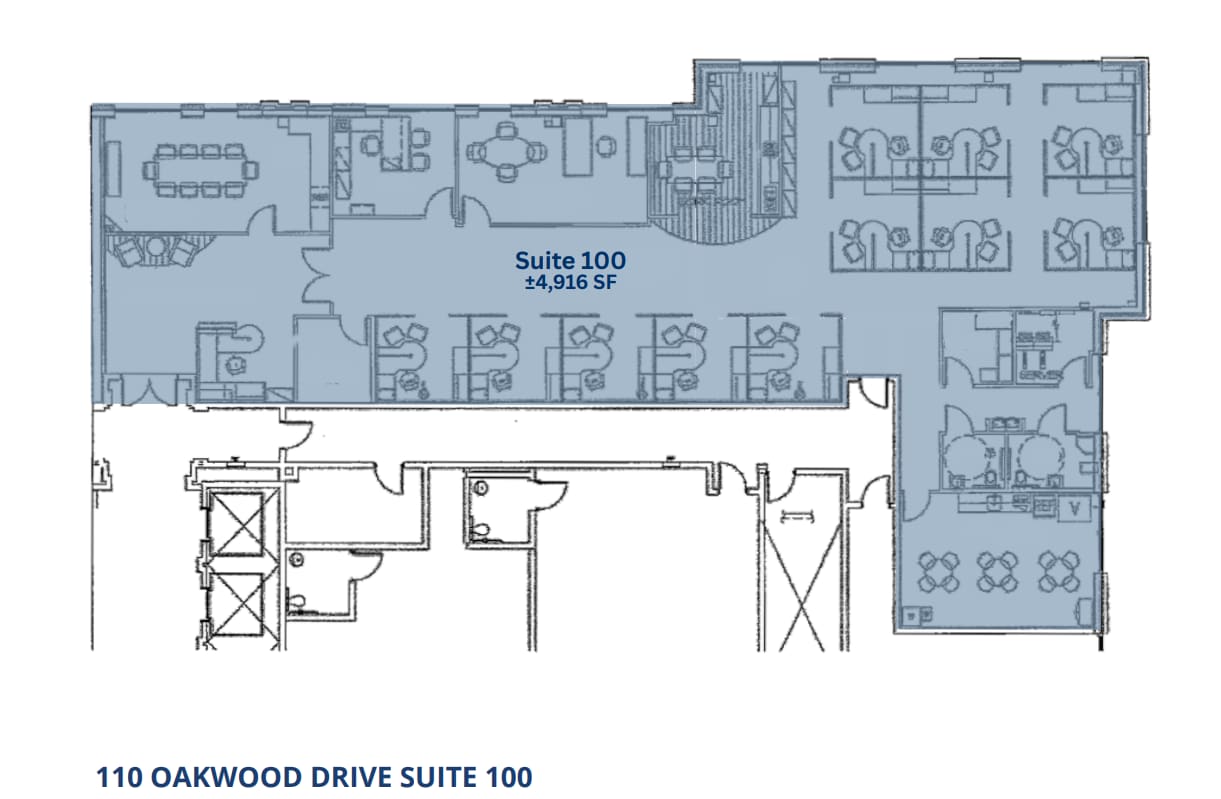 110 Oakwood Dr, Winston-Salem, NC à louer Plan d’étage- Image 1 de 1