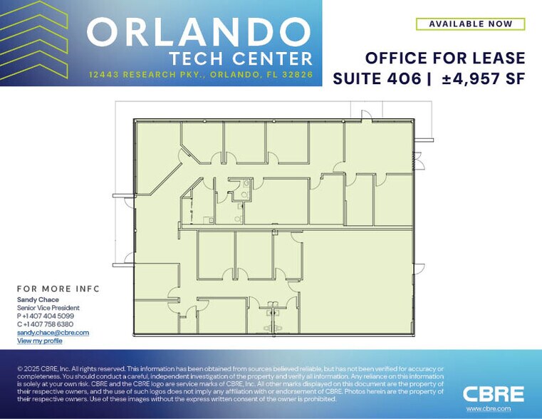 12443 Research Pky, Orlando, FL à louer - Plan de site - Image 3 de 7