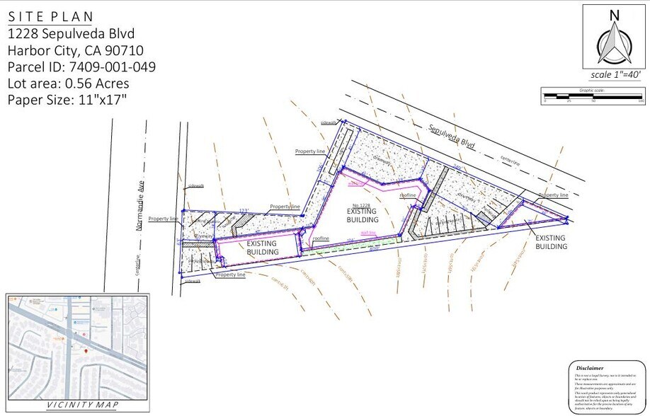 1228-1232 Sepulveda Blvd, Harbor City, CA à vendre - Plan de site - Image 2 de 12