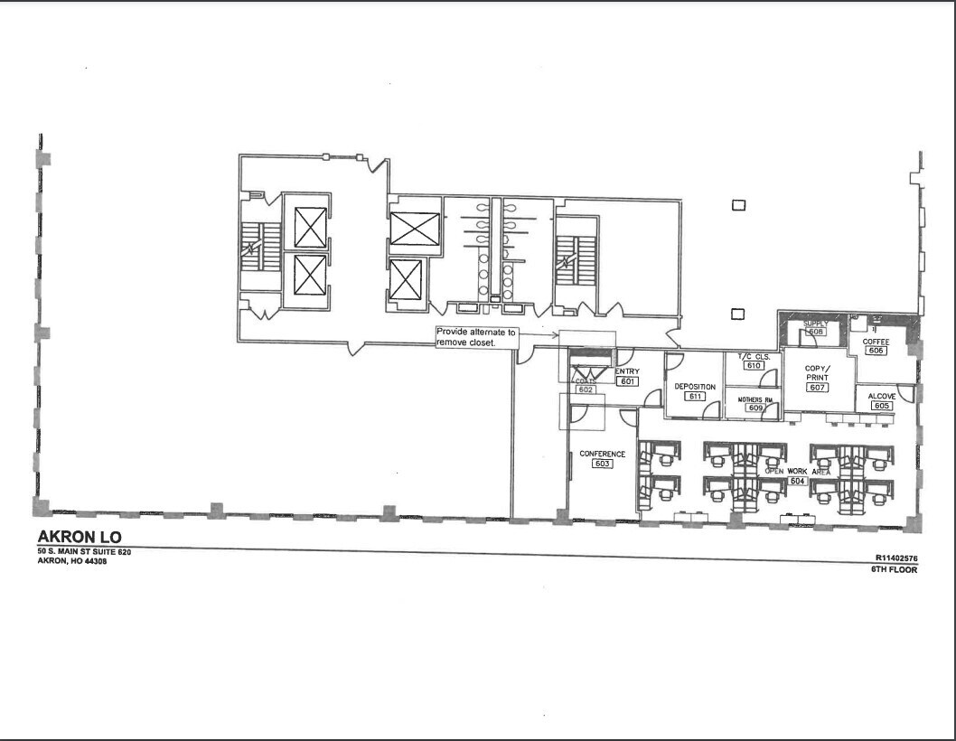 50 S Main St, Akron, OH for lease Floor Plan- Image 1 of 1