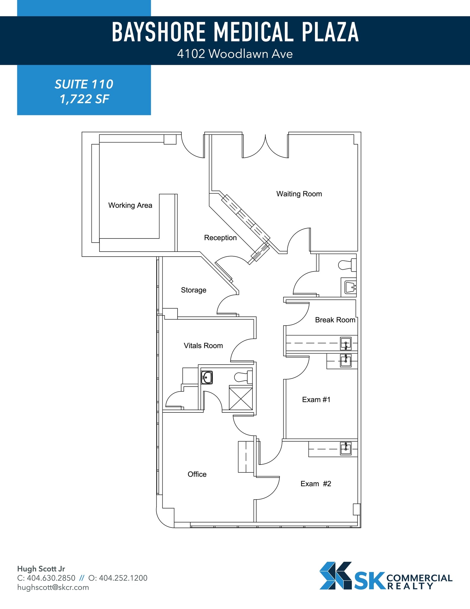 4102 Woodlawn Ave, Pasadena, TX à louer Plan de site- Image 1 de 11