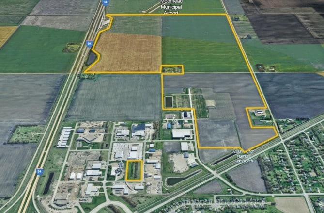 Highway 52, Moorhead, MN for sale - Aerial - Image 3 of 3