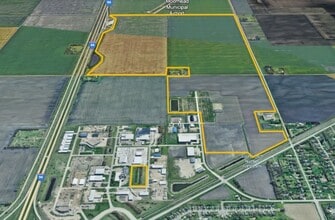 Highway 52, Moorhead, MN - AERIAL map view