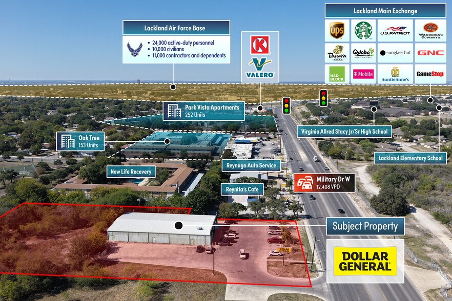 5360 W Military Dr, San Antonio, TX à vendre - Photo du bâtiment - Image 3 de 4