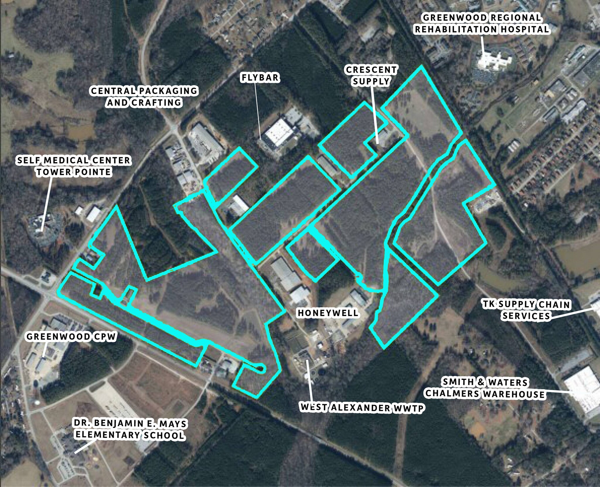 W. Alexander Rd., Greenwood, SC à louer Photo du bâtiment- Image 1 de 3