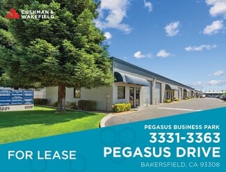 Plus de détails pour 3359 Pegasus Dr, Bakersfield, CA - Local d'activités à louer
