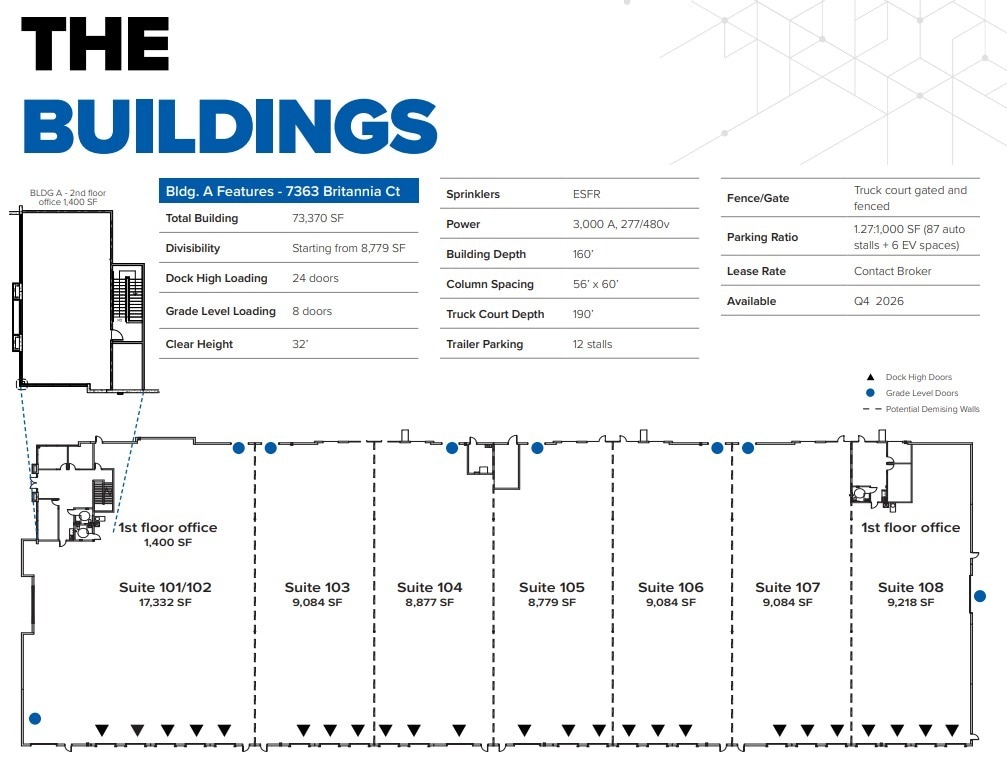 7363 Britannia Ct, San Diego, CA for lease Floor Plan- Image 1 of 1