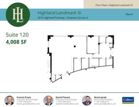 3010 Highland Pky, Downers Grove, IL à louer Plan d’étage- Image 1 de 1