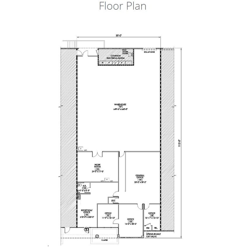 365 Cloverleaf Dr, Baldwin Park, CA à louer Plan d’étage- Image 1 de 2