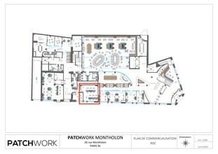 26 Rue De Montholon, Paris for lease Typical Floor Plan- Image 1 of 7