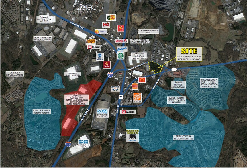 Spring Hill Farm Rd, Fort Mill, SC for sale - Primary Photo - Image 1 of 1