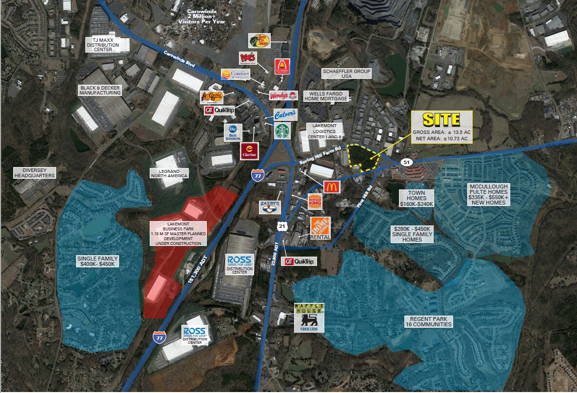 Spring Hill Farm Rd, Fort Mill, SC for sale Primary Photo- Image 1 of 2