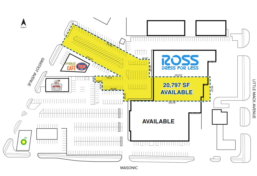 32074 Gratiot Ave, Roseville, MI à louer Photo du bâtiment- Image 1 de 2