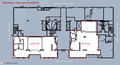 111 W Saint John St, San Jose, CA for lease Floor Plan- Image 1 of 1