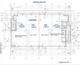550 W Garvey Ave, Monterey Park, CA for lease Site Plan- Image 2 of 2