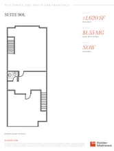 90 Spruce Ave, South San Francisco, CA for lease Floor Plan- Image 1 of 1