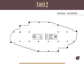 3102 Maple Ave, Dallas, TX à louer Plan d  tage- Image 2 de 6