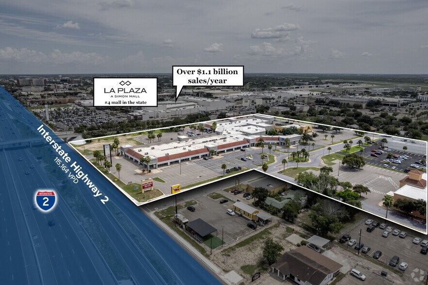 1800 S Main St, McAllen, TX à louer - Aérien - Image 3 de 44