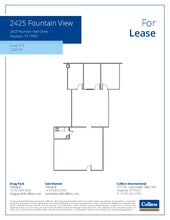 2425 Fountain View Dr, Houston, TX for lease Floor Plan- Image 1 of 1